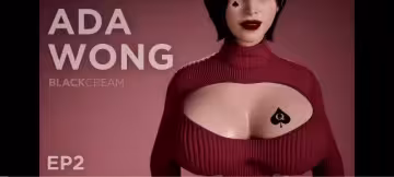 3D  艾達王在黑人的巨根下完全墮落~1#動漫#3D