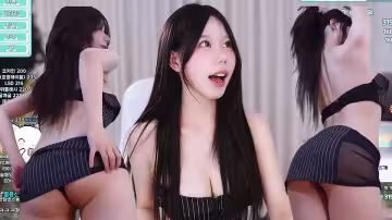 韓國BJ - haumpah極品身材絕倫美女黑絲透視誘惑，多視角直播