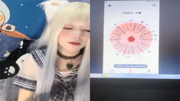 二次元萌妹私密自慰直播大秀，卡哇伊誘惑激情上演！