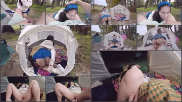 極品櫻花妹蜜桃臀女神【naomiiichannel】周末擁擠的露營地，從早到晚的真實第1人稱拍攝！
