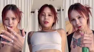 韓國BJ - jiwoozw瑜伽褲運動系美女鏡頭前秀身材