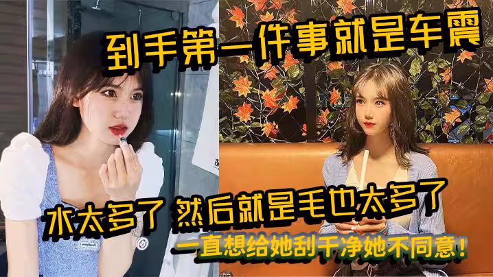 到手第1件事就是車震，水太多了，然後就是毛也太多了，一直想給她刮乾淨她不同意！