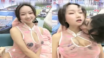 韓奶兒誘惑極品透視裝，激情啪啪秀熱辣上演