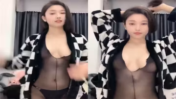 極品美女模特全裸出鏡 全程露臉被狂干內射
