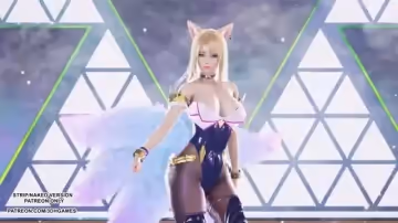 Ahri性感韓流舞蹈英雄聯盟
