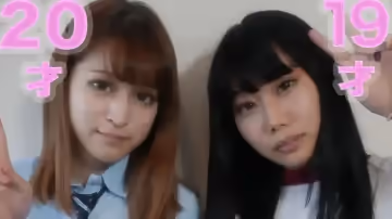 【有碼】FC2-3273601 最高の組み合わせハーレム3P！！『超絶美形ハーフ娘』と『ピチピチ19才娘』！！美形女子が