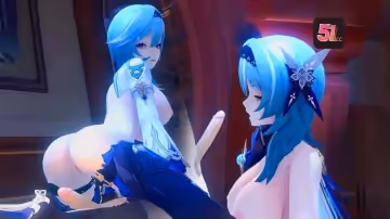 3D原神AKT-優菈約旅行者出來蠻力脫了褲子口交國語中字