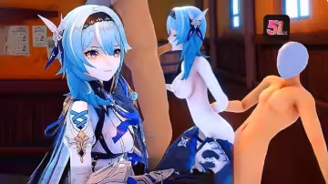 3D原神AKT-優菈酒館喝酒被路人下藥