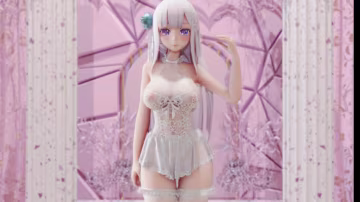 MMDRe0愛蜜莉亞Bunnystyle