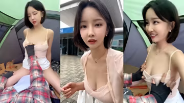 韓國女網紅sunwall95 勾引乞丐 帳篷里挨操 又送食