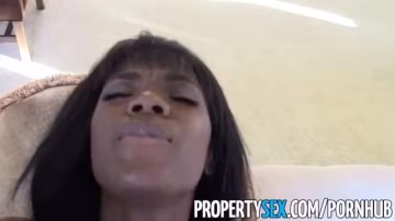 瘋狂熱辣！黑人地產經紀人騷穴被巨屌猛操高潮【PropertySex】