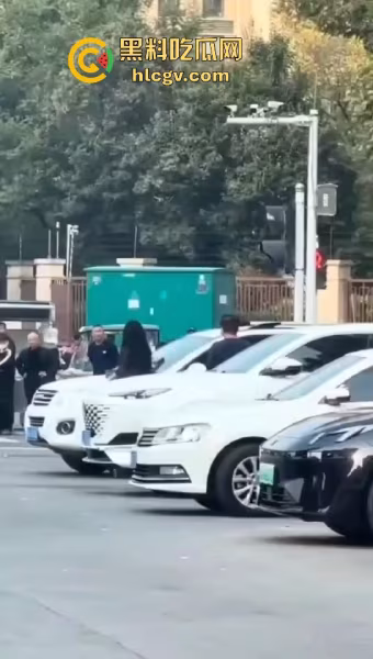 蘇州情侶停車場上演跪地求饒兩極反轉成當街暴揍！黑絲高跟女不依不饒，男友按地上皮帶伺候！