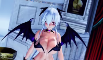 MMD巨乳動漫娘被猛烈狂插，汁水狂噴全身抽搐，高潮失禁