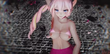 巨乳Luka淫蕩MMD，嬌軀狂扭求爆操，濕穴等你來猛插！