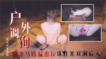 國產最新推特大神調教母狗騷妻公園馬路露出啪啪拉珠肛塞雙洞後入