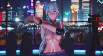極品MMD虛擬女神被巨根狂暴征服，高潮淫叫不止