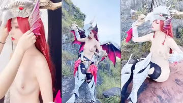 cosplay全露拍攝寫真的