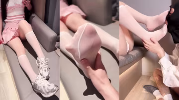 頂級御姐長腿170梨形身材「頂級碧螺春」絲襪足交打飛機