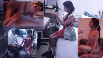 專約極品嫩妹『jklove6969』雙飛姐妹花，姐姐很賣力，使勁撞擊後面都快哭了（2V）