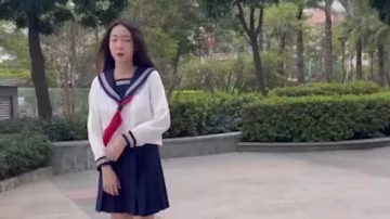 約炮喜歡穿JK的騷母狗..