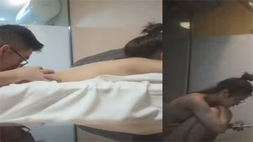 嫩學妹剛發育 按摩嫩穴揉奶 側入狂干內射