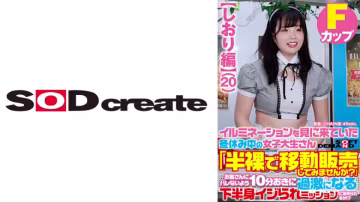 SDAM-7304 【しおり編】イルミネーションを見に來ていた冬休み中の女子大生さん 「半裸で移動販売してみませ