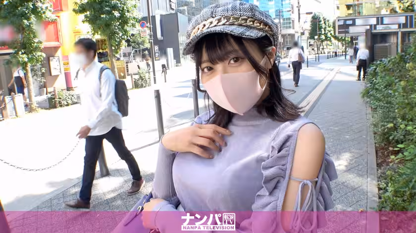 200GANA-2805 マジ軟派、初撮。 1887 黒髪清楚で巨乳の音大生！かつ押しに弱くて従順！脫がせば色白