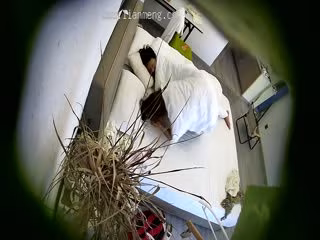【賓館盜攝】嬰兒肥的清純初戀女友，早上清晨性致來襲 自慰，拉起男友又來了一炮，她終於一臉滿足啦