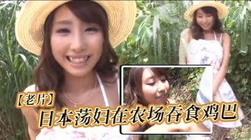 老片日本蕩婦在農場吞食雞巴