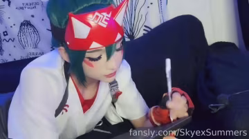 CosplaySkyexSummers露臉守望先鋒霧子