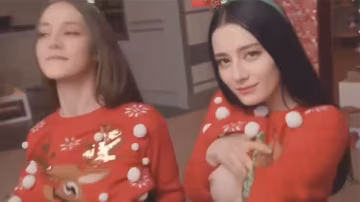AI-迪麗熱巴-雙胞胎的聖誕夜禮物驚喜