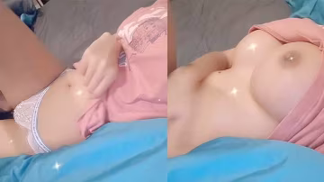 寂寞的女孩在家裡自摸鮑魚還露奶真是極品
