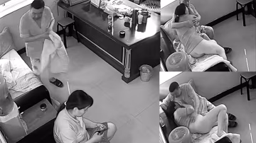 攝像頭破解真實偷拍個體工廠老闆辦公室與僱傭打掃衛生的婦女偸情可算傍上大款了全程主動服務到位內射