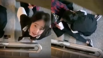偷拍高中情侶樓梯間狂乾女友瘋狂內射