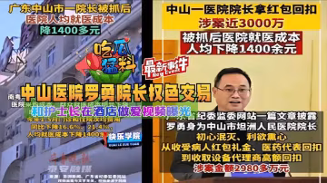 【吃瓜猛料】最新事件，中山醫院羅勇院長權色交易和護士長再酒店做愛視頻曝光..-xj