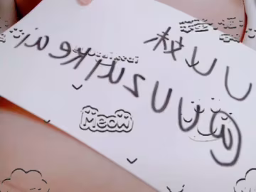 以後拍的視頻 都會弄張舉牌的紙