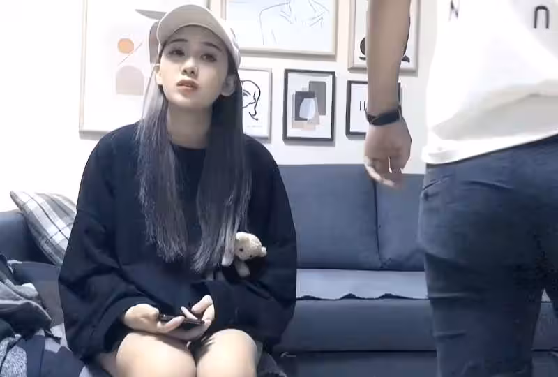 太子探花極品高顏值鴨舌帽妹子的。！