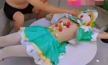 抹茶妲己女體盛宴