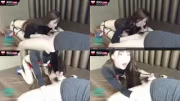 長腿女神穿魚網襪的誘惑