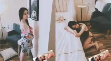 網曝藝術范漂亮女孩小穎被前渣男友自拍性愛.