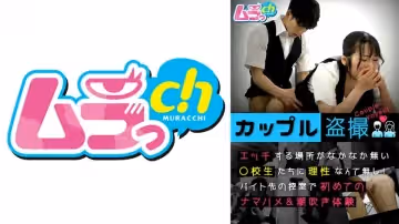 [盜攝]打工更衣室の瘋狂纏綿！無處洩慾的高中情侶477GRMO-147 理性全失の休息室激戰實錄