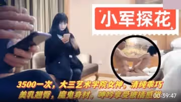 小軍探花.3000一次.大三藝術學院女神.清純乖巧.美乳翹臀.呻吟享受被插的感覺