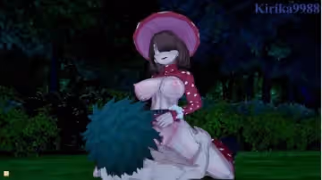 【3D】纪之子和米德里亚在公园里做爱