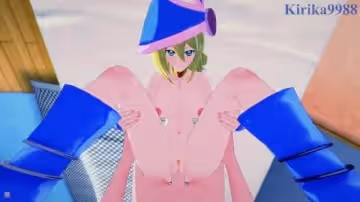 【3D】黑魔法师女孩和我在家里进行强烈的性爱