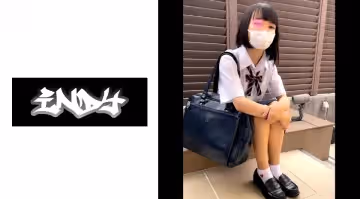 534CRT-017 17時間著用【低身長145cm】白パン(フルバック)×制服×黒髪＝最強美小女※人生初のラブ