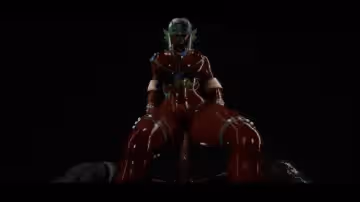 【3D】寶貝喜歡吮吸和騎一個巨大的雞巴