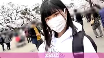 GANA-2712 認真的南帕，第1槍。 1794 一個人賞櫻時撿JD！清白的大腿！如果你脫掉它，估計 G 罩杯胸部 ！伊拉瑪淚眼婆娑！吐著舌頭，大口大口喘著粗氣！