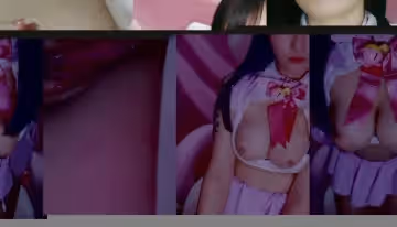 清純長相爆乳D罩杯一線天粉穴情趣裝露出奶子超近視角摸小穴搞得好濕說騷話.