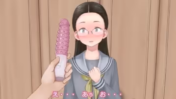 新しい制服を著た娘にオナニーショーさせてみた