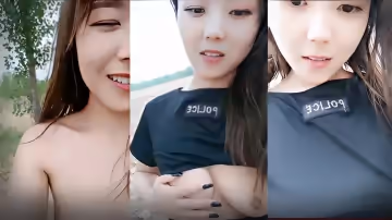 【清純女神】大膽網紅公園散步散一散直接把衣服掀起來_!原來是和炮友約在廁所激情啪啪啪。